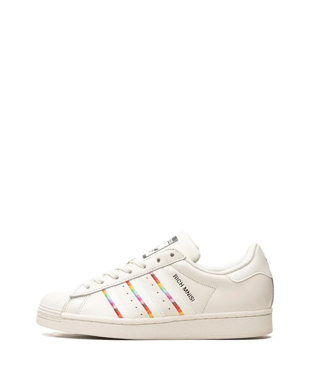 Adidas White X Rich Mnisi Superstar "Pride" Sneakers