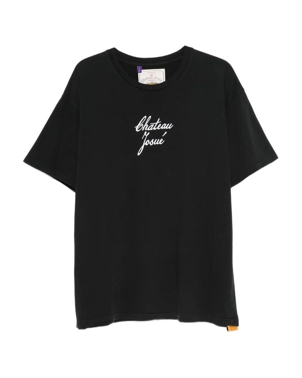 GALLERY DEPT. Black Chateau Script T-Shirt