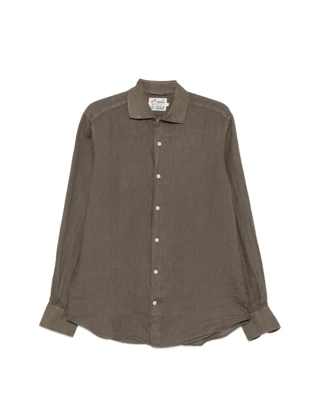 Mc2 Saint Barth Brown Pamplona Shirt for men
