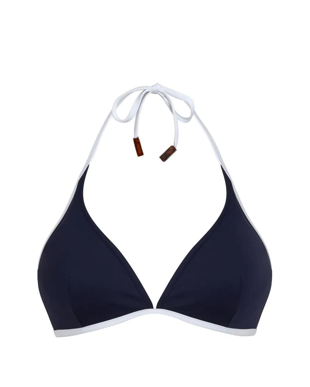 Vilebrequin Blue Triangle Bikini Top