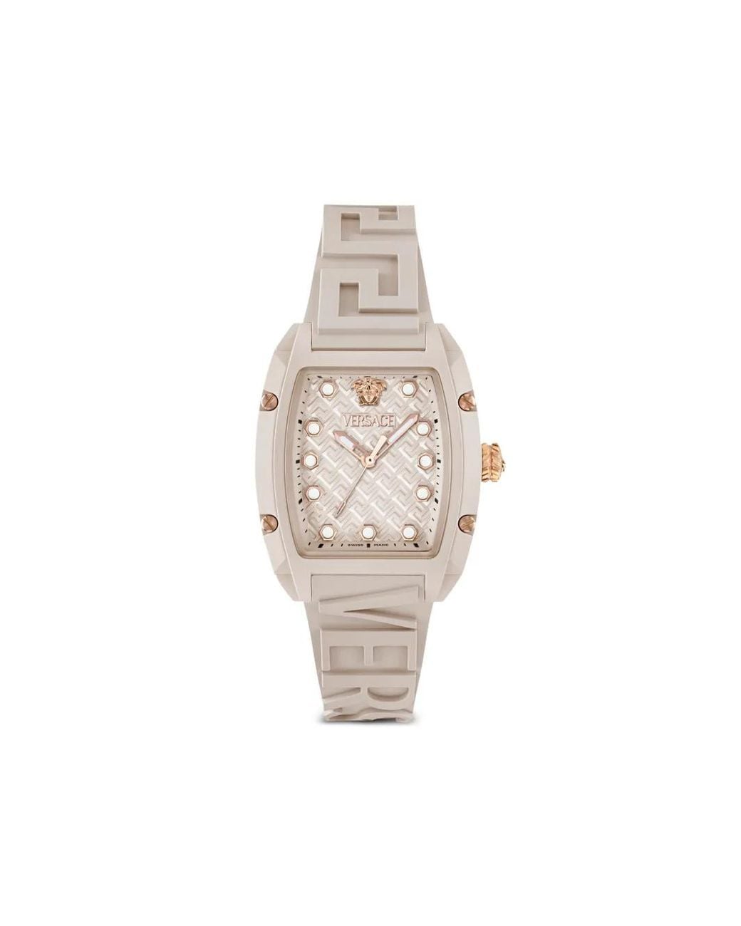 Versace White Dominus Lady 44Mm