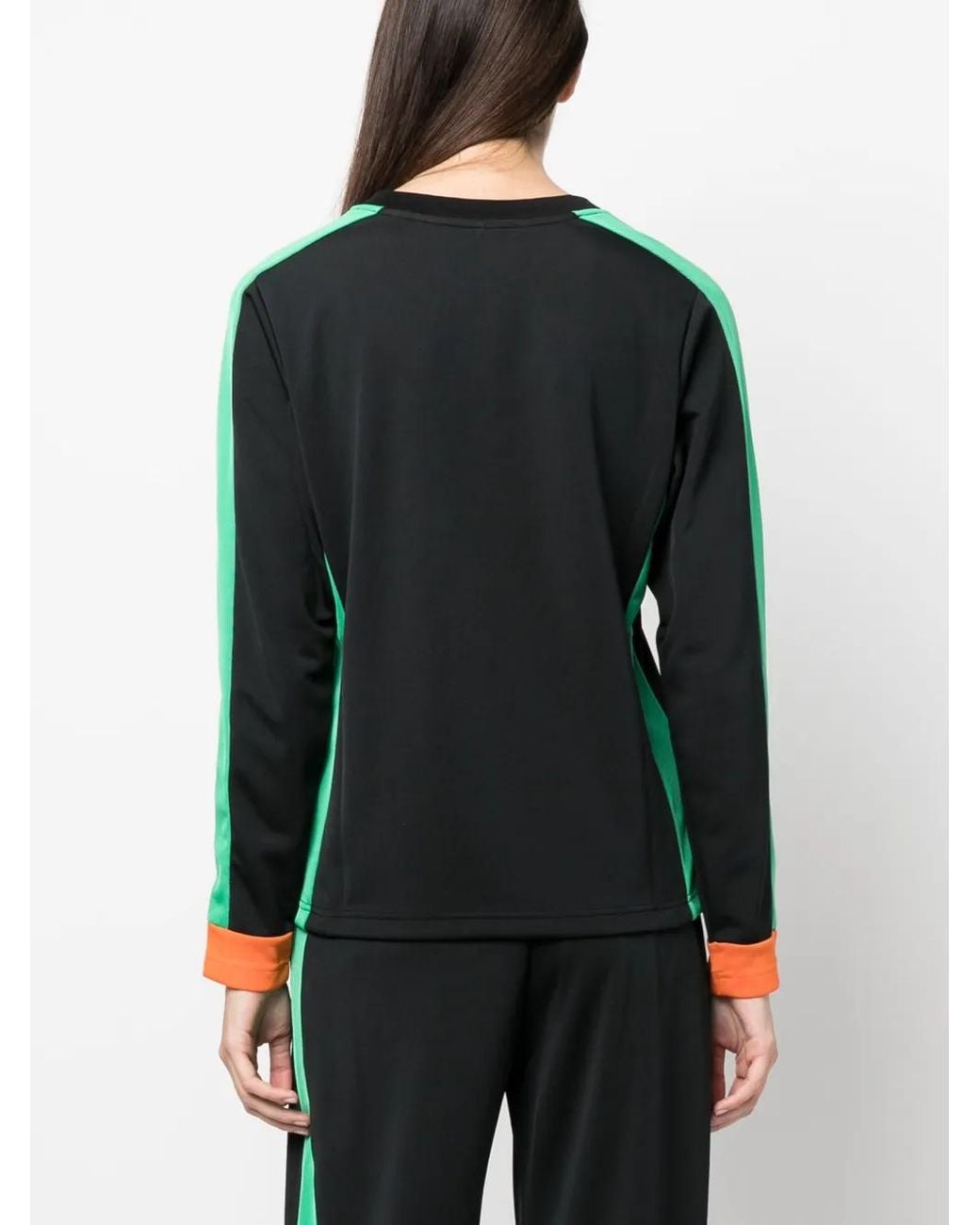 Wales Bonner Sweater Met Logopatch in het Black