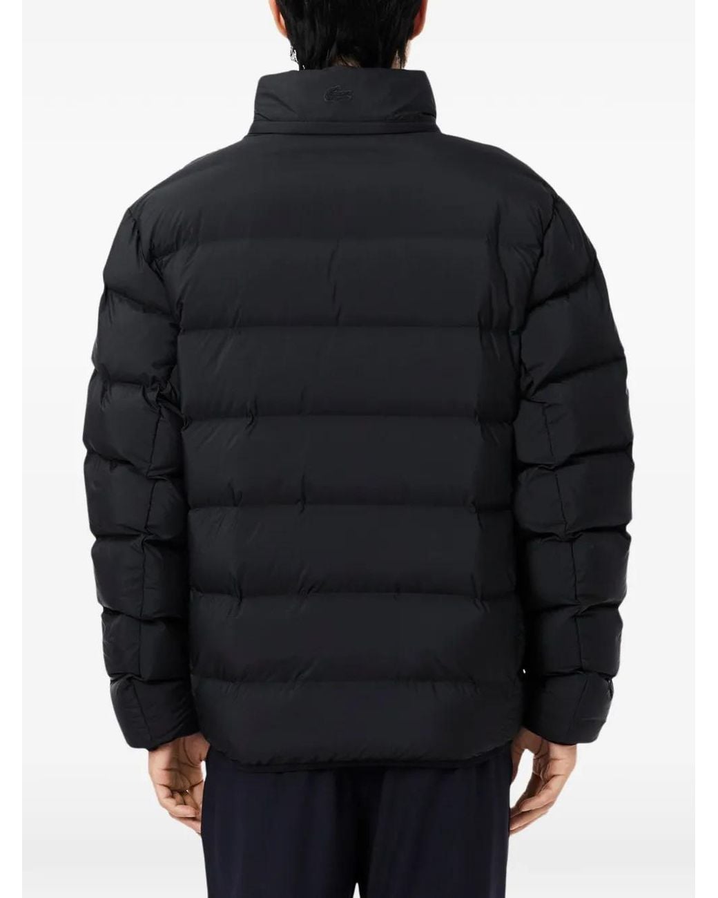 Lacoste Commuter Gewatteerd Donsjack in het Black voor heren