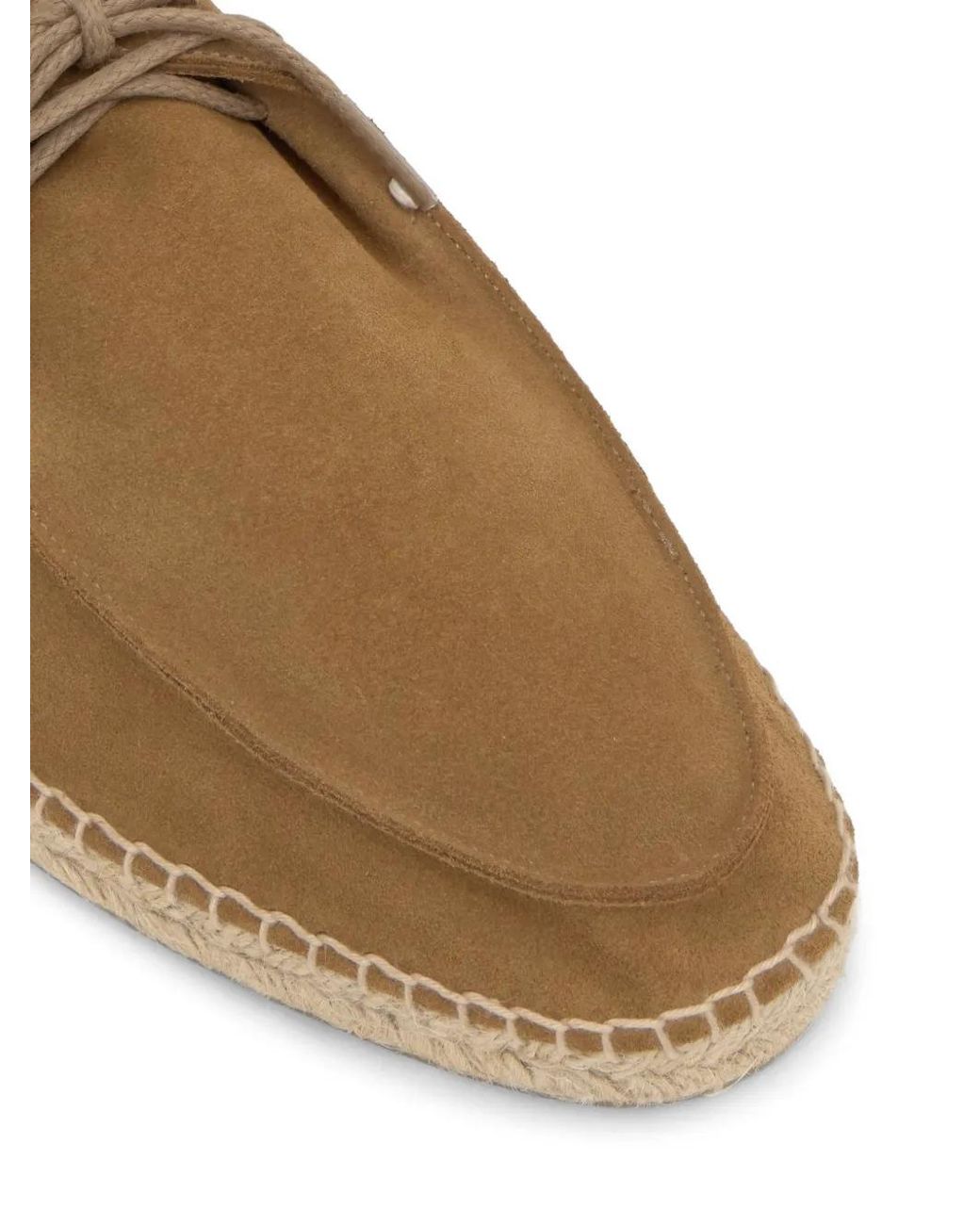 Castaner Natural Ned Lace-Up Suede Espadrilles for men