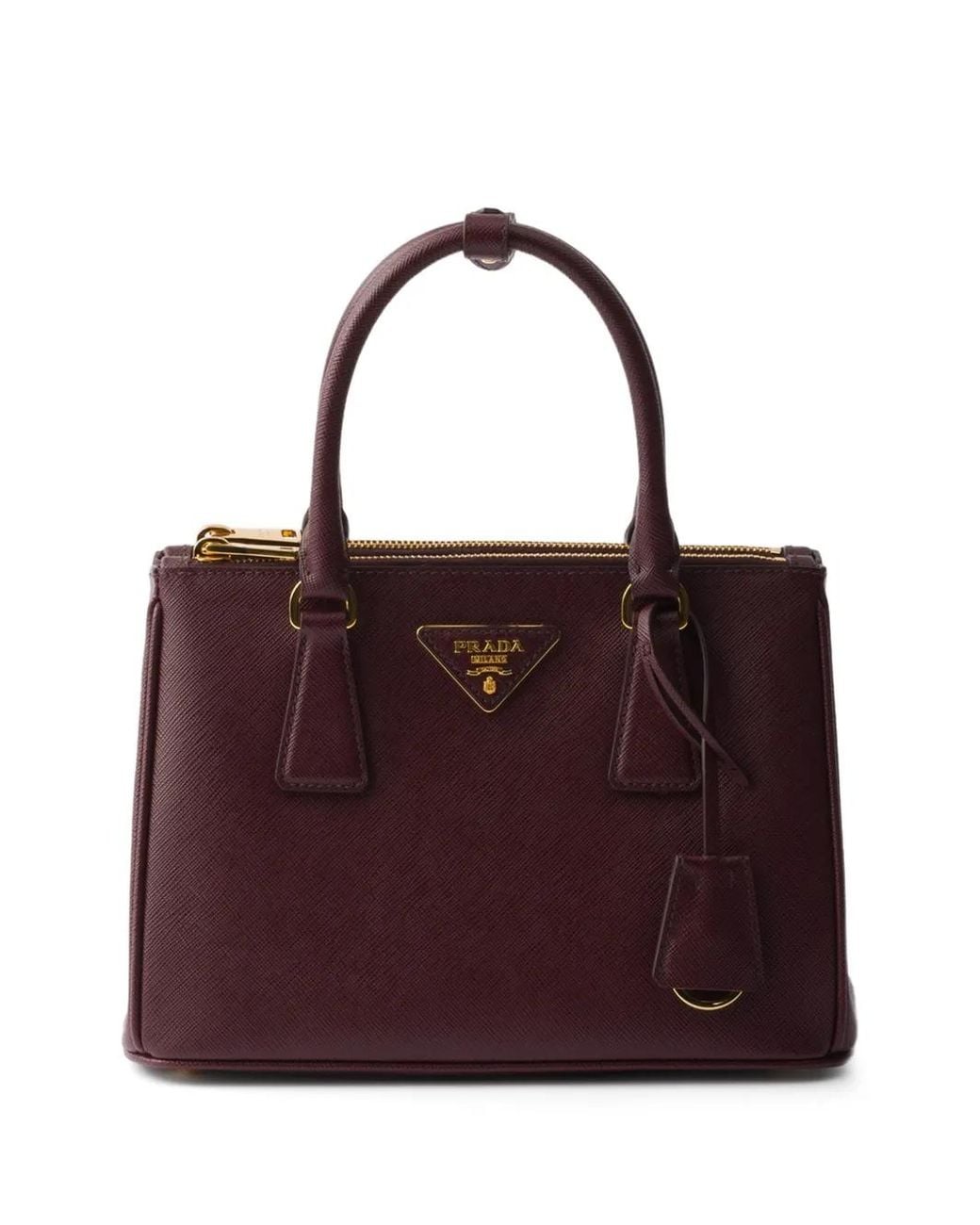 Prada Purple Small Galleria Cross Body Bag