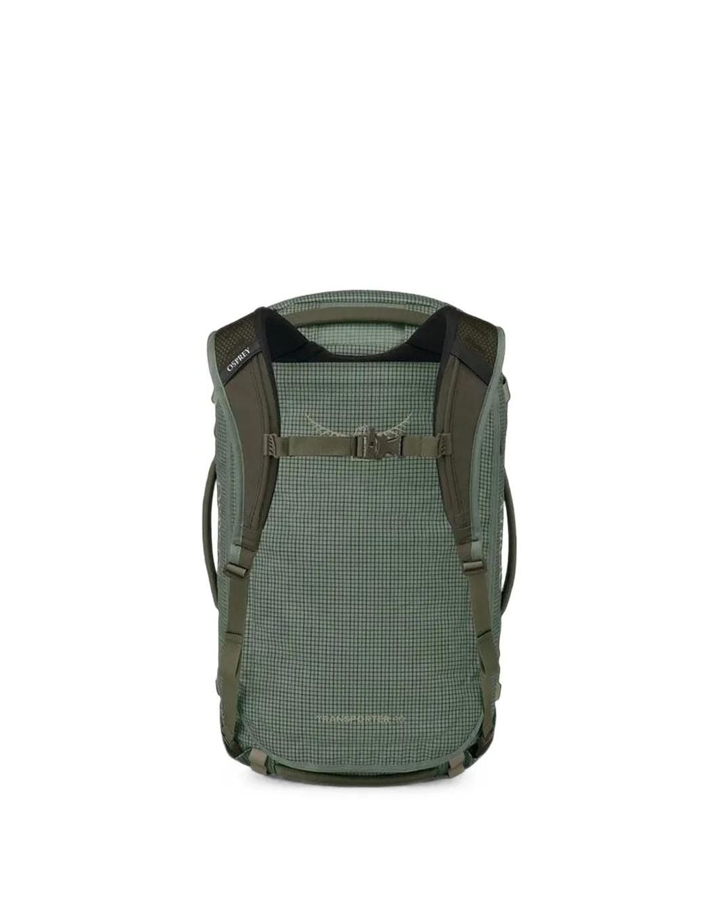 Osprey Green 40 Transporter Grid-Pattern Backpack