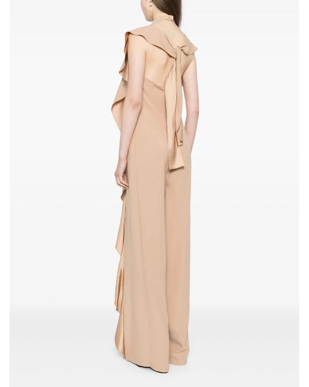 Alberta Ferretti Natural Drape Jumpsuits