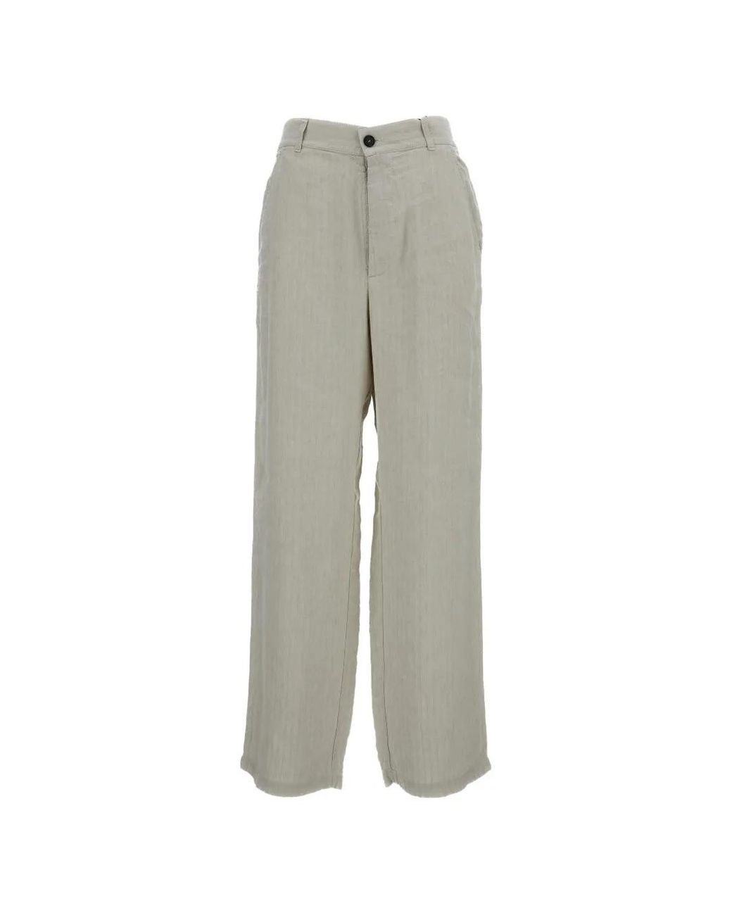 Barena Gray Buttoned Trousers