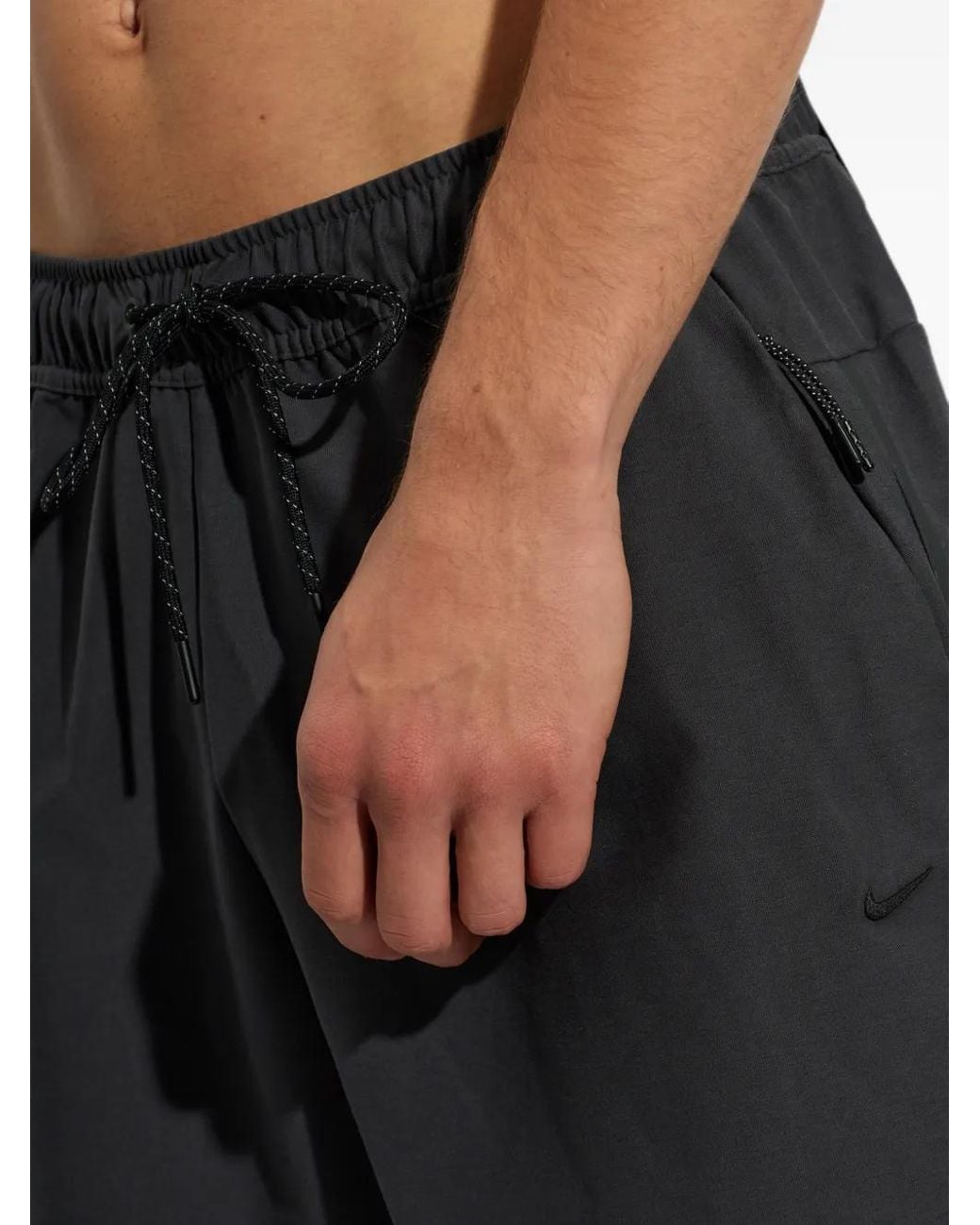 Nike Black Tech Dri-Fit Shori-Knit Shorts for men
