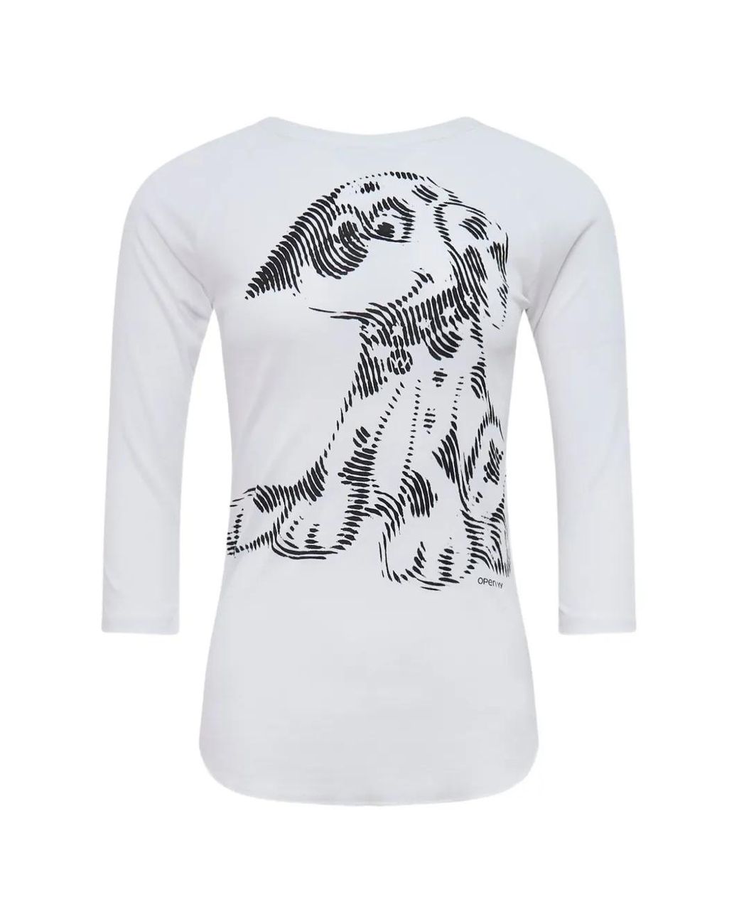 OPEN YY White Pet Club Dalmatian Doodle T-Shirt