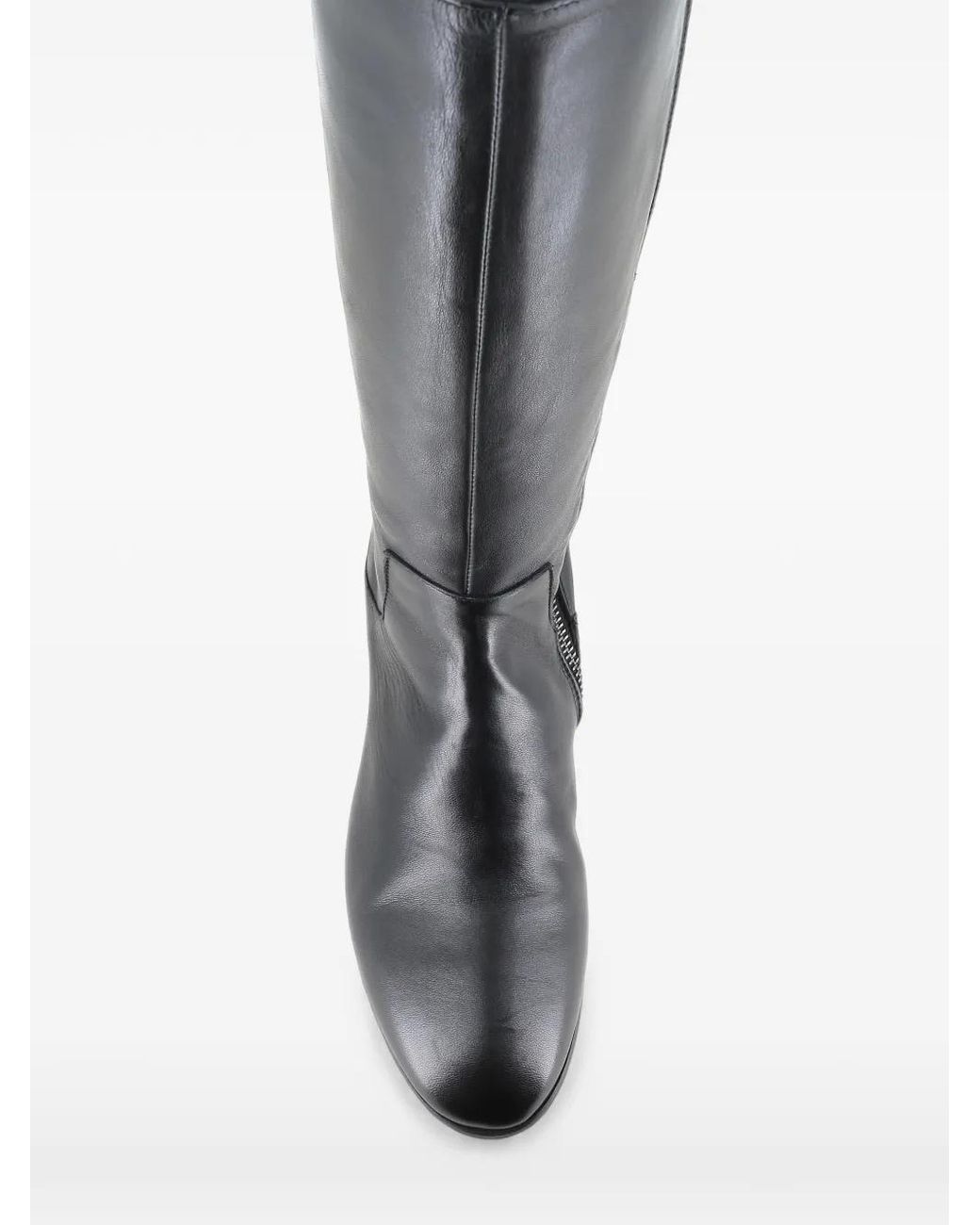 Alexander Hotto Black Bottes En Cuir