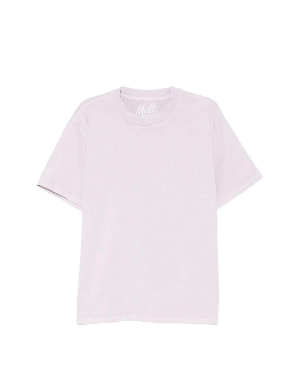 Melt Pink Cotton T-Shirt for men