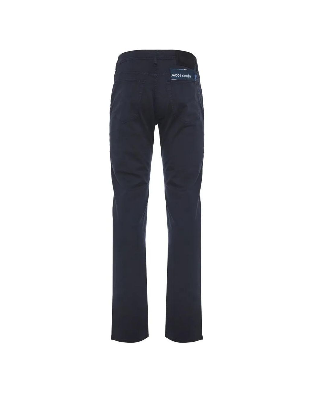 Jacob Cohen Blue Bard Logo-Patch Trousers for men