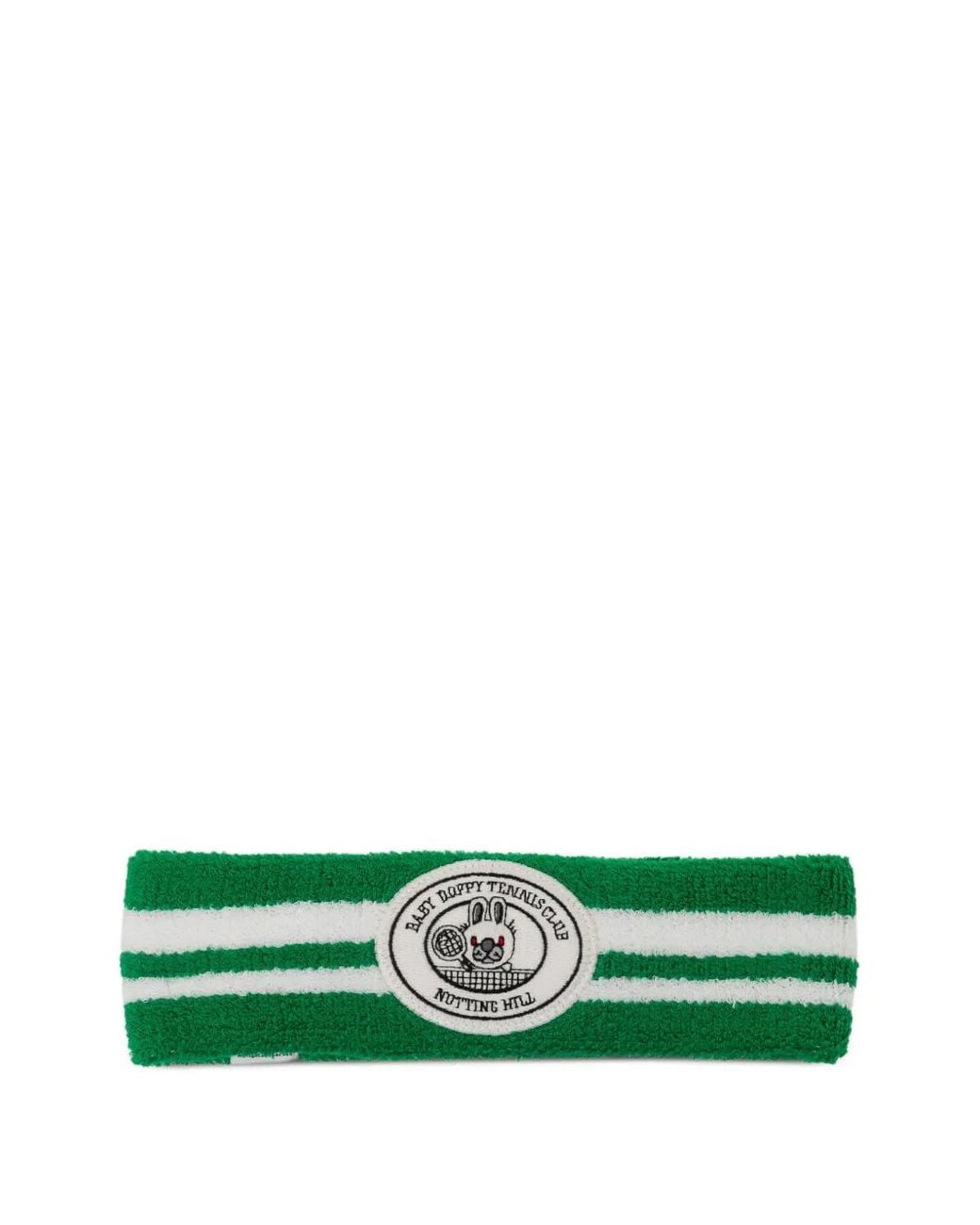 AAPE BY A BATHING AP Green Striped Headband