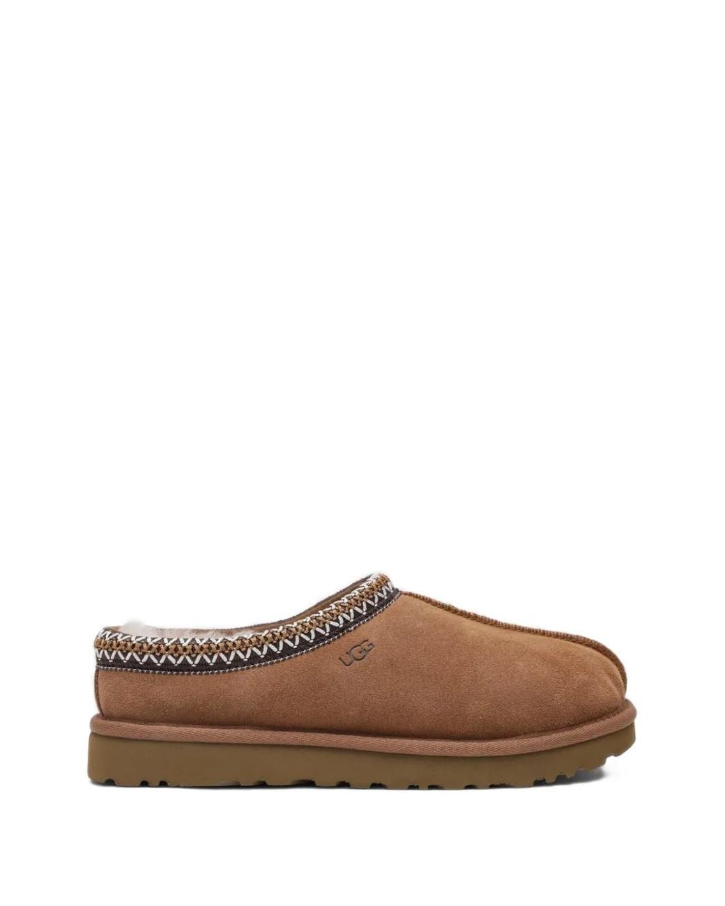 Ugg Brown Tasman Ii Suede Slippers