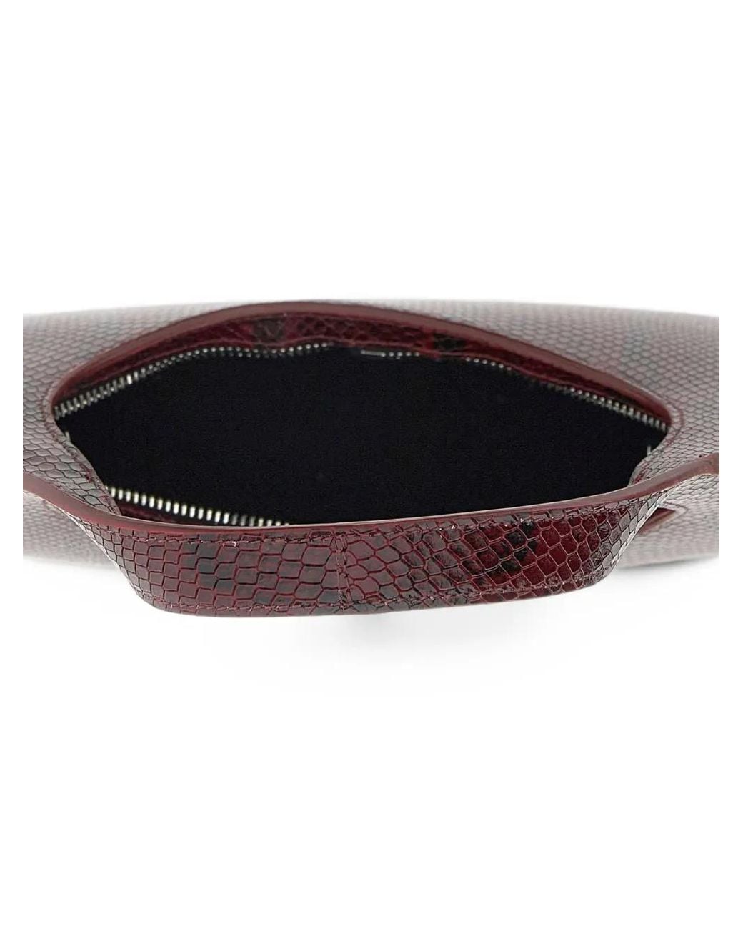 Coperni Purple Loop Swipe Python-Print Tote Bag