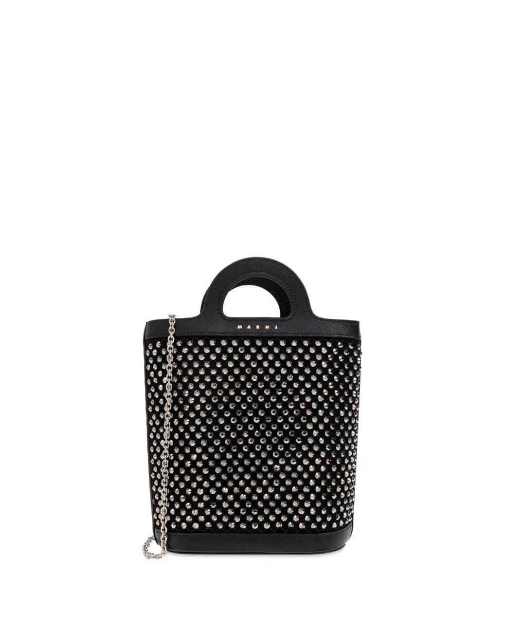 Marni Black Handbag Tropicalia Nano