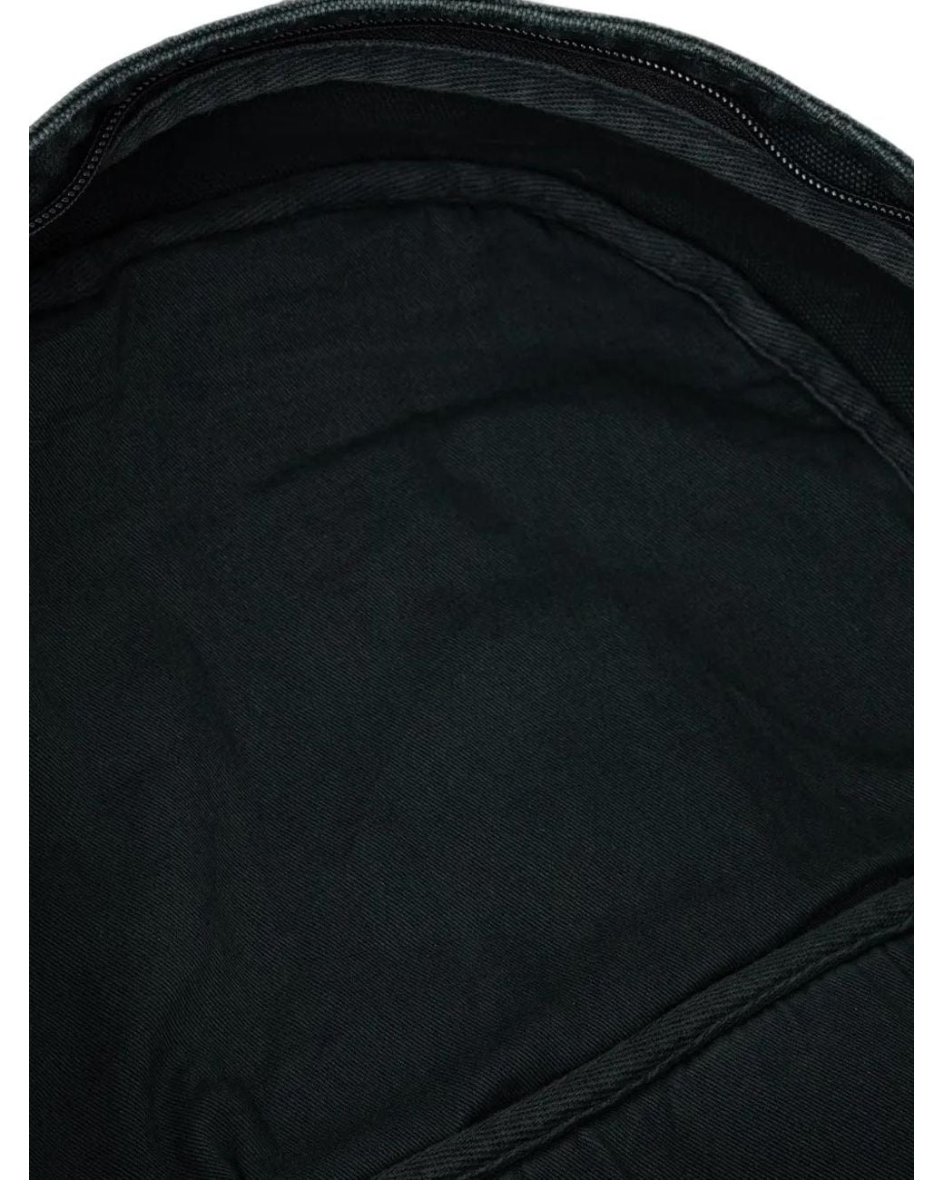Levi's Blue Logo-Patch Canvas Backpack