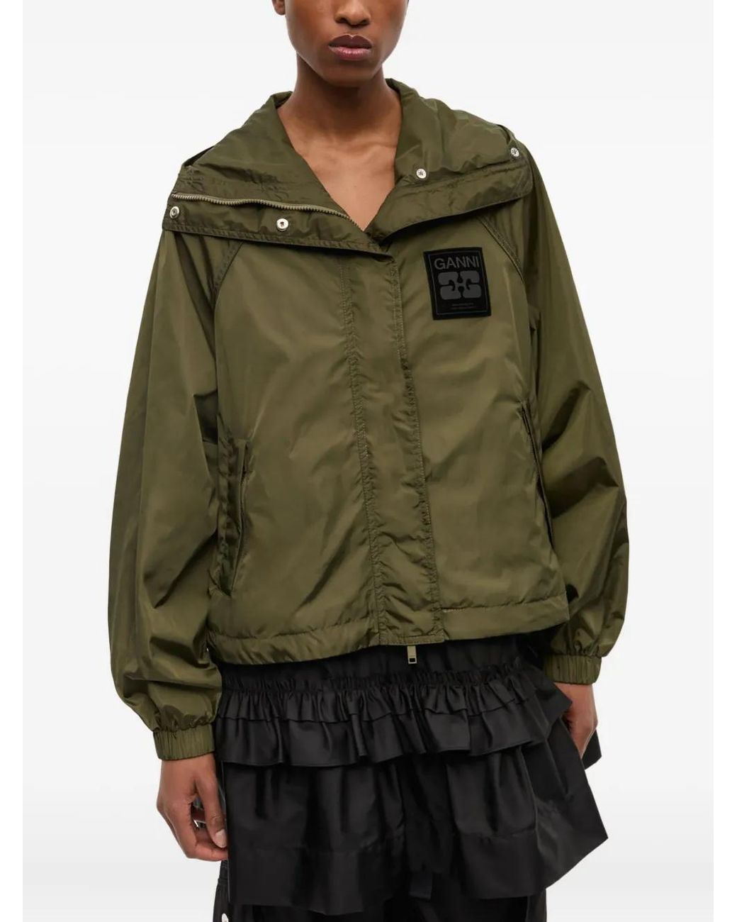 Ganni Green Light Jackets