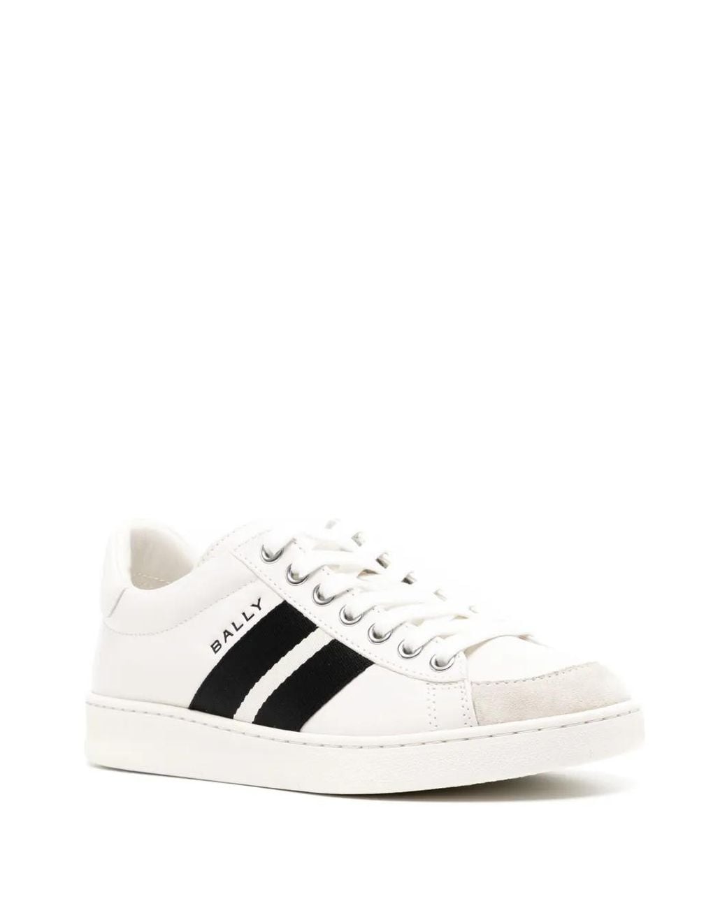 Bally White Thiago Sneakers