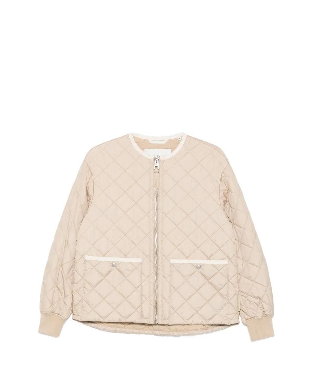 Marc O' Polo Natural Quilted Hooded Jacket