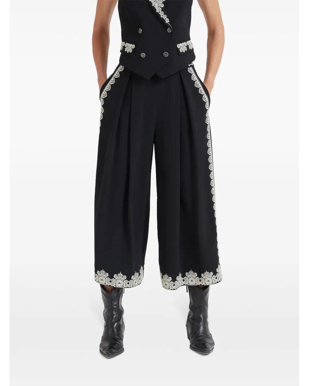 Temperley London Black Lottie Trousers