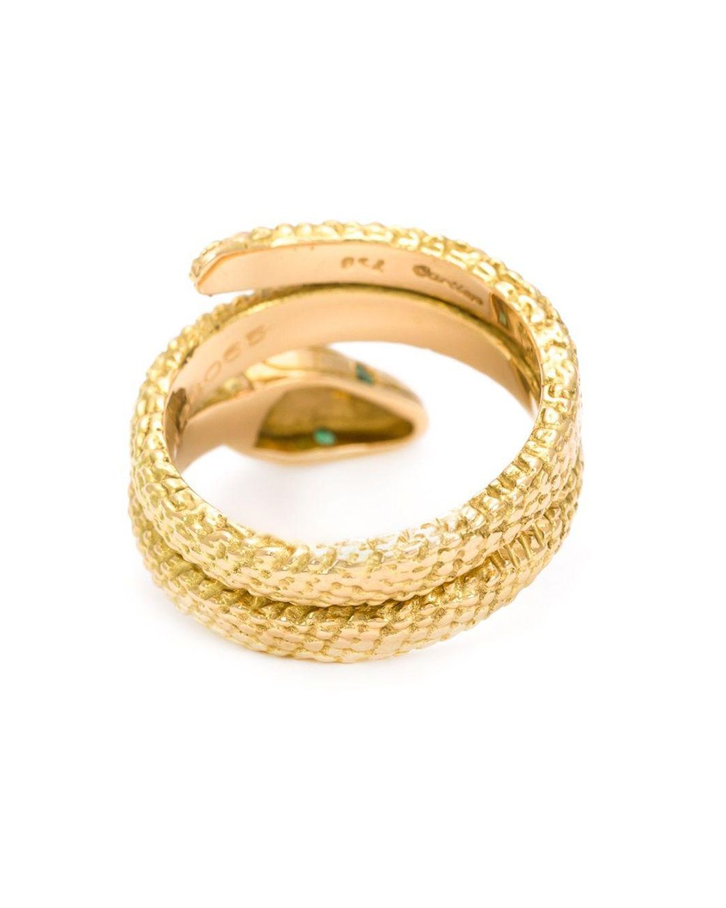 Cartier Signature Snake Ring in Metallic | Lyst