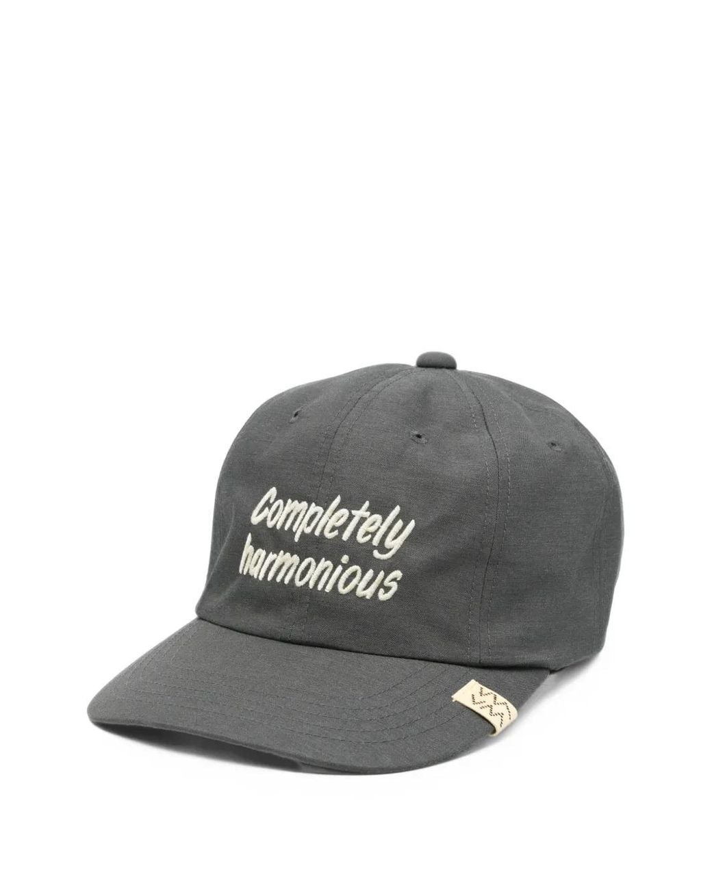 Visvim Gray Excelsior Ii Embroidered Cap for men