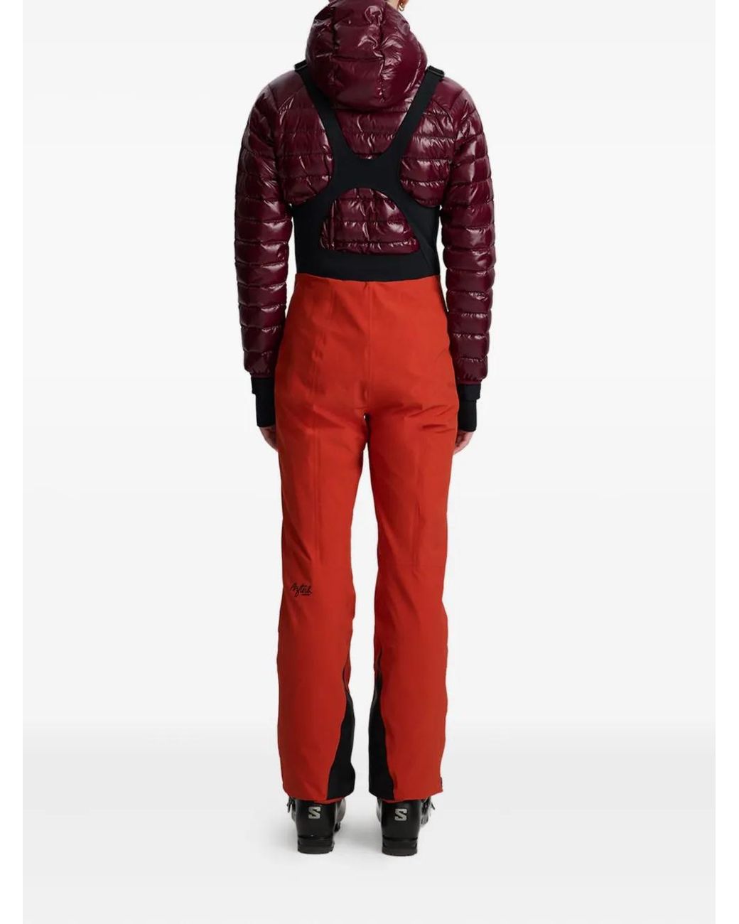 Tuta Intera Da Sci Con Zip di Aztech Mountain in Red