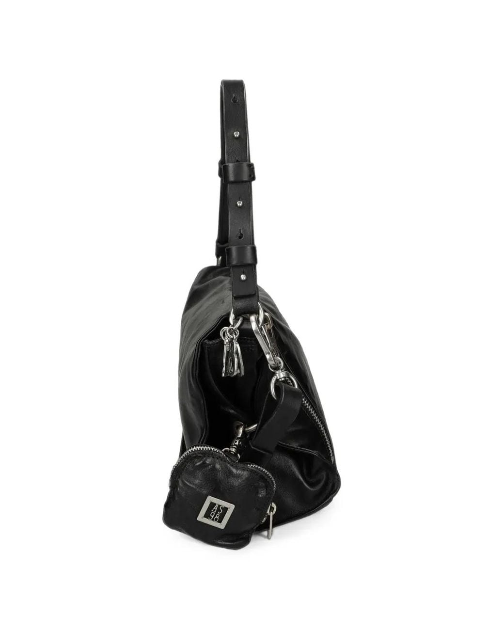 A.s.98 Black Elodie Leather Tote Bag