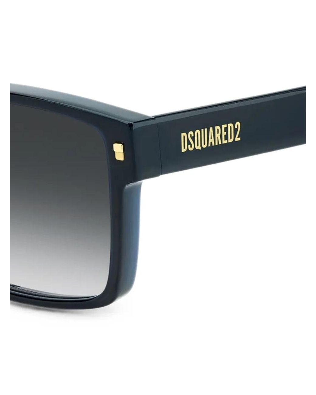 DSquared² Black Lunettes De Soleil À Monture Carrée for men
