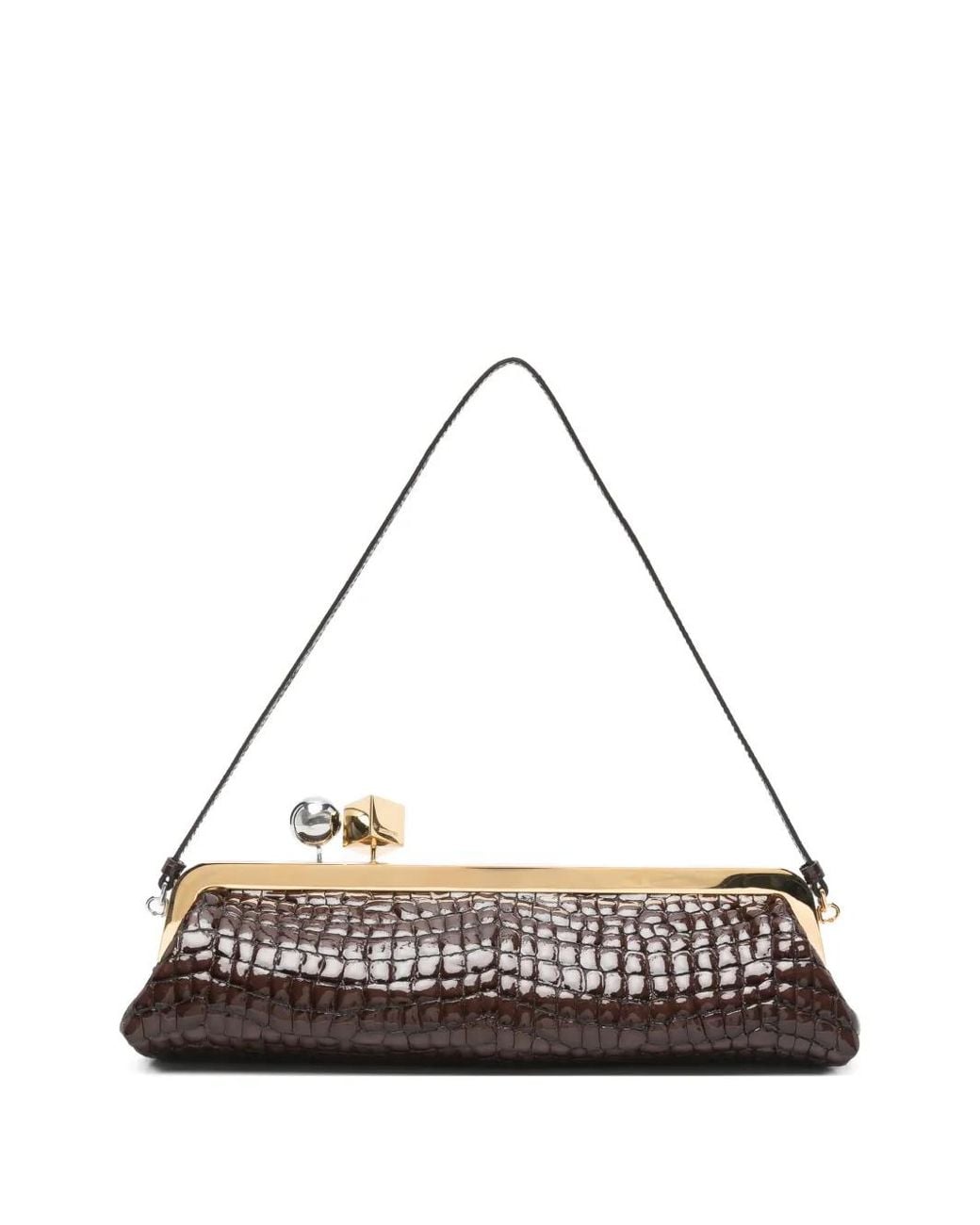 Jacquemus Brown Clutch Bags