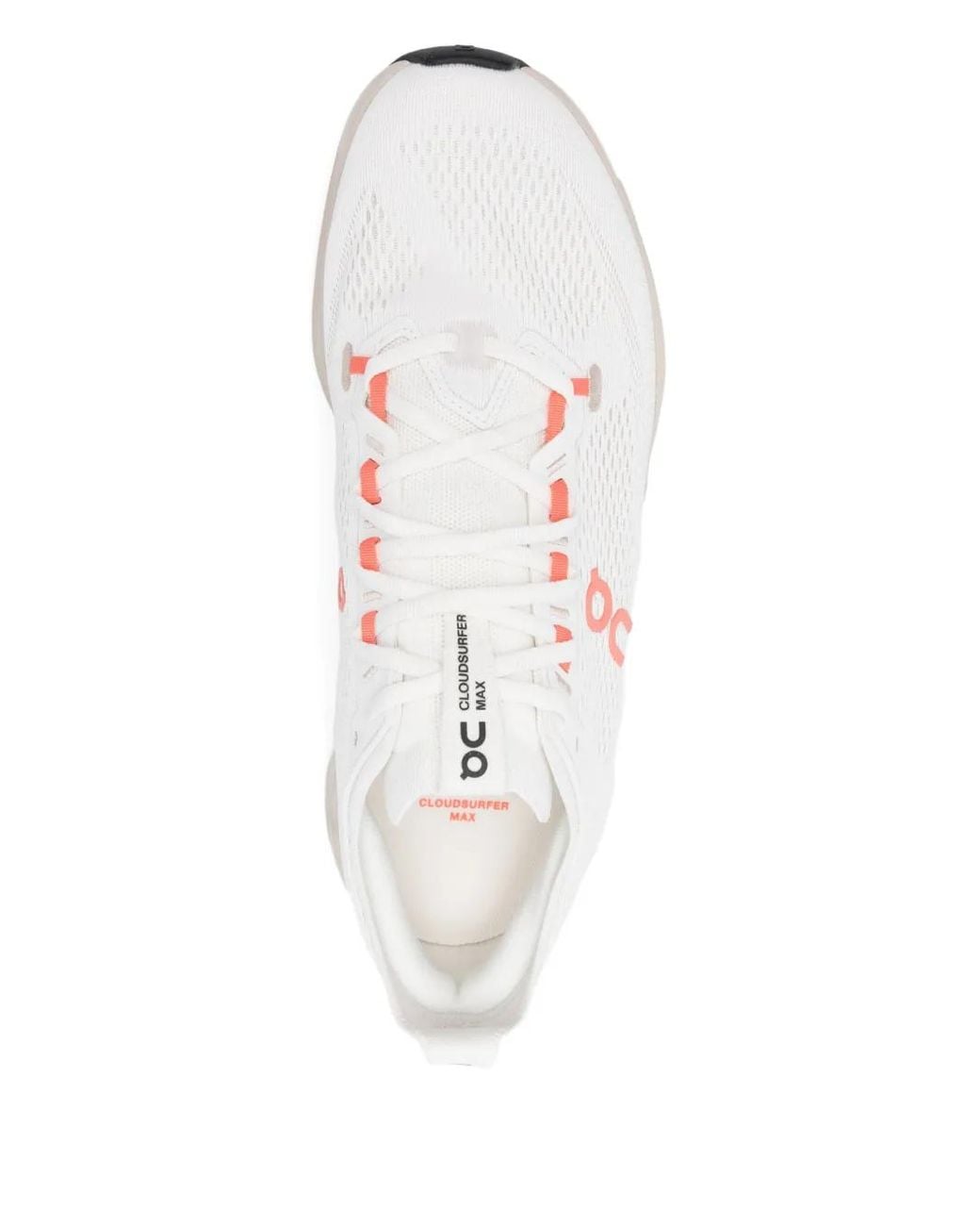 On Shoes White Cloudsurfer Max Sneakers for men