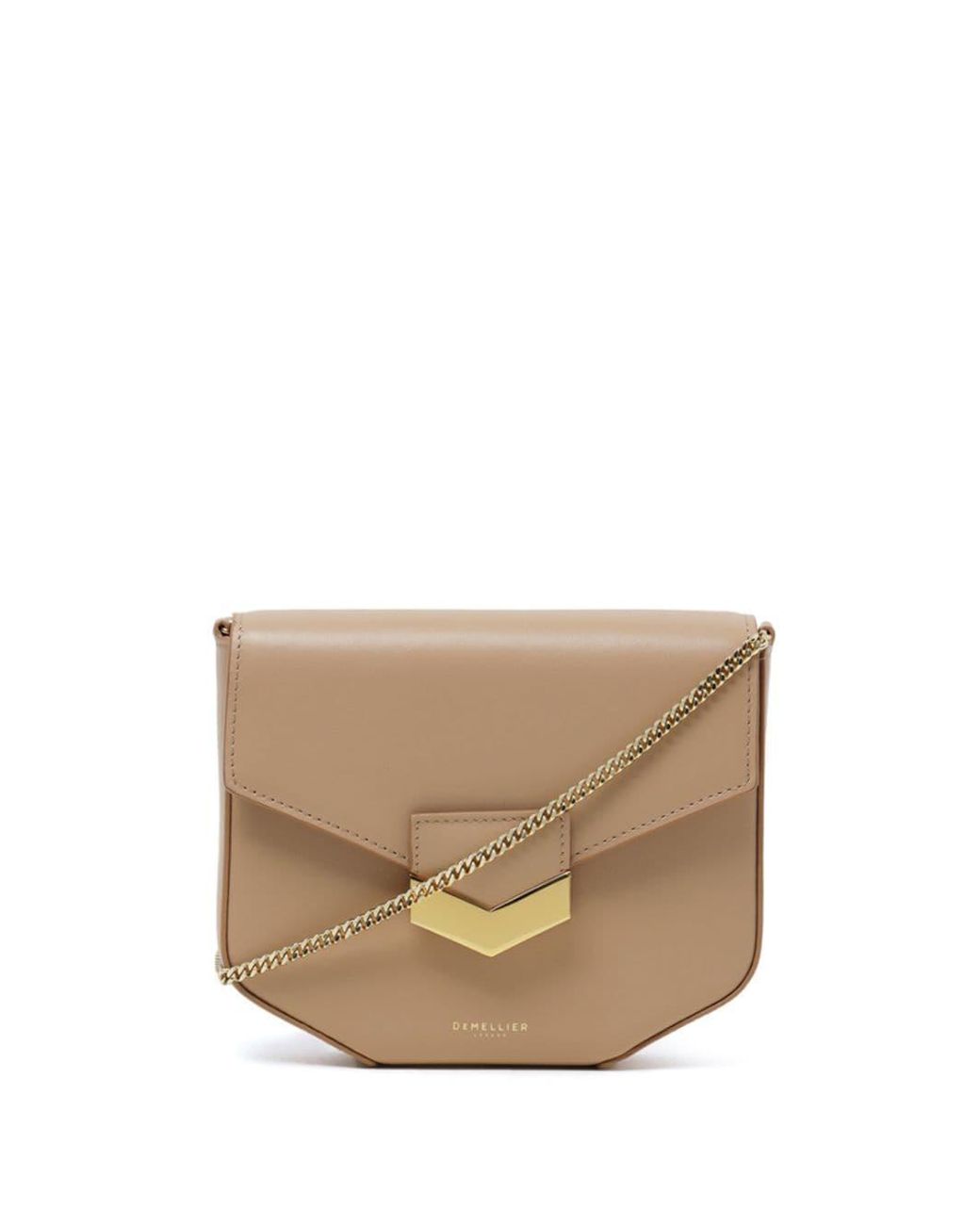 DeMellier London Leather Mini Bag in Natural | Lyst