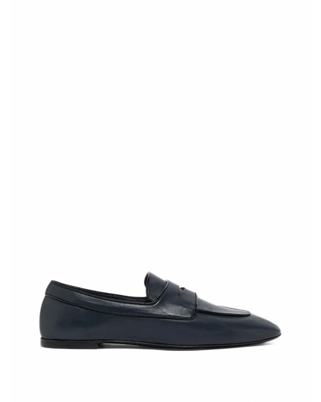 CAREL PARIS Blue Regina Leather Loafers