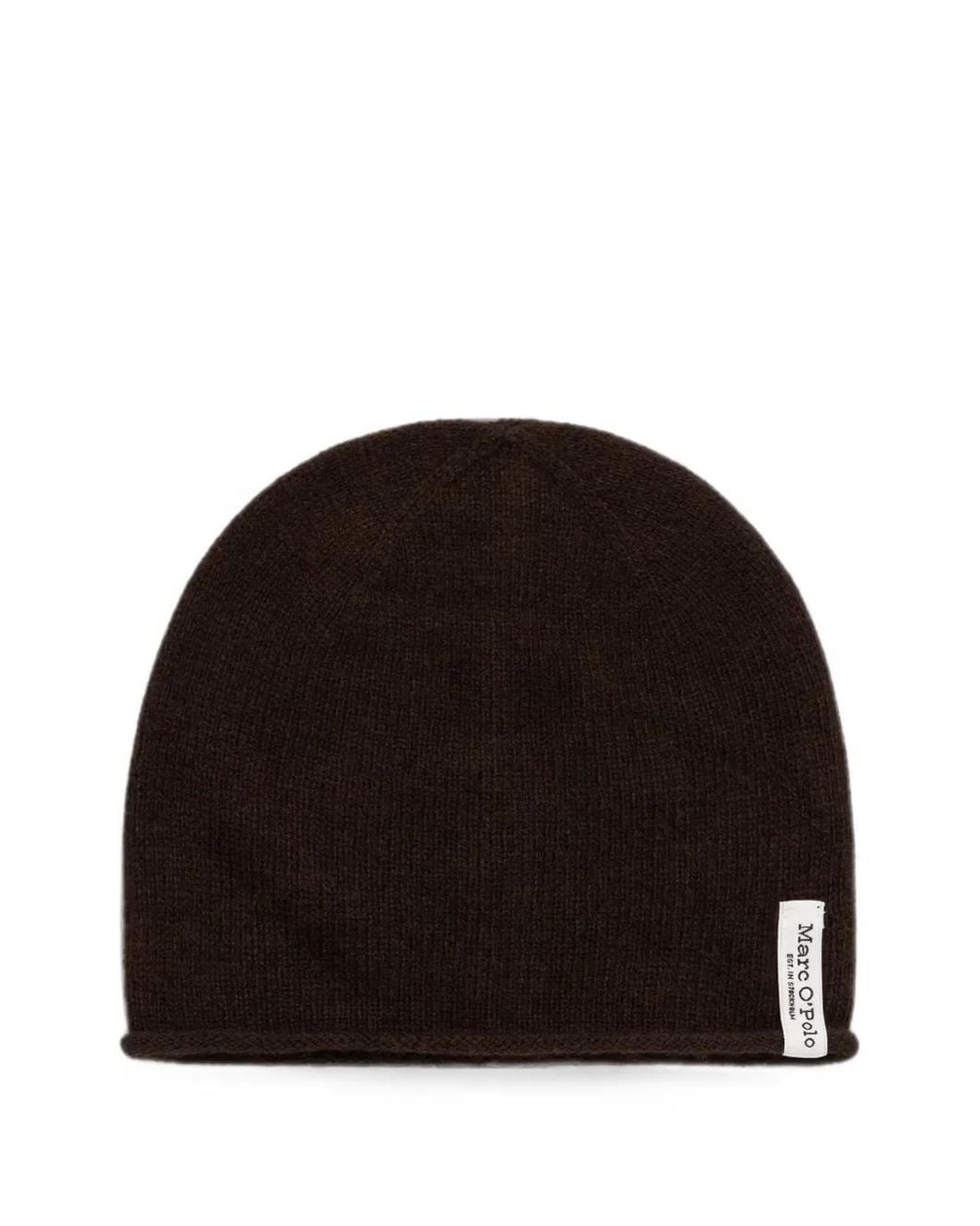 Marc O' Polo Black Ensemble Bonnet Et Écharpe Façon Cape En Maille À Patch Logo