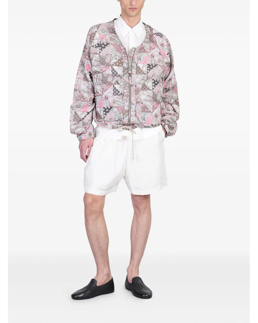 RANRA Pink Rover Bomber Jacket for men