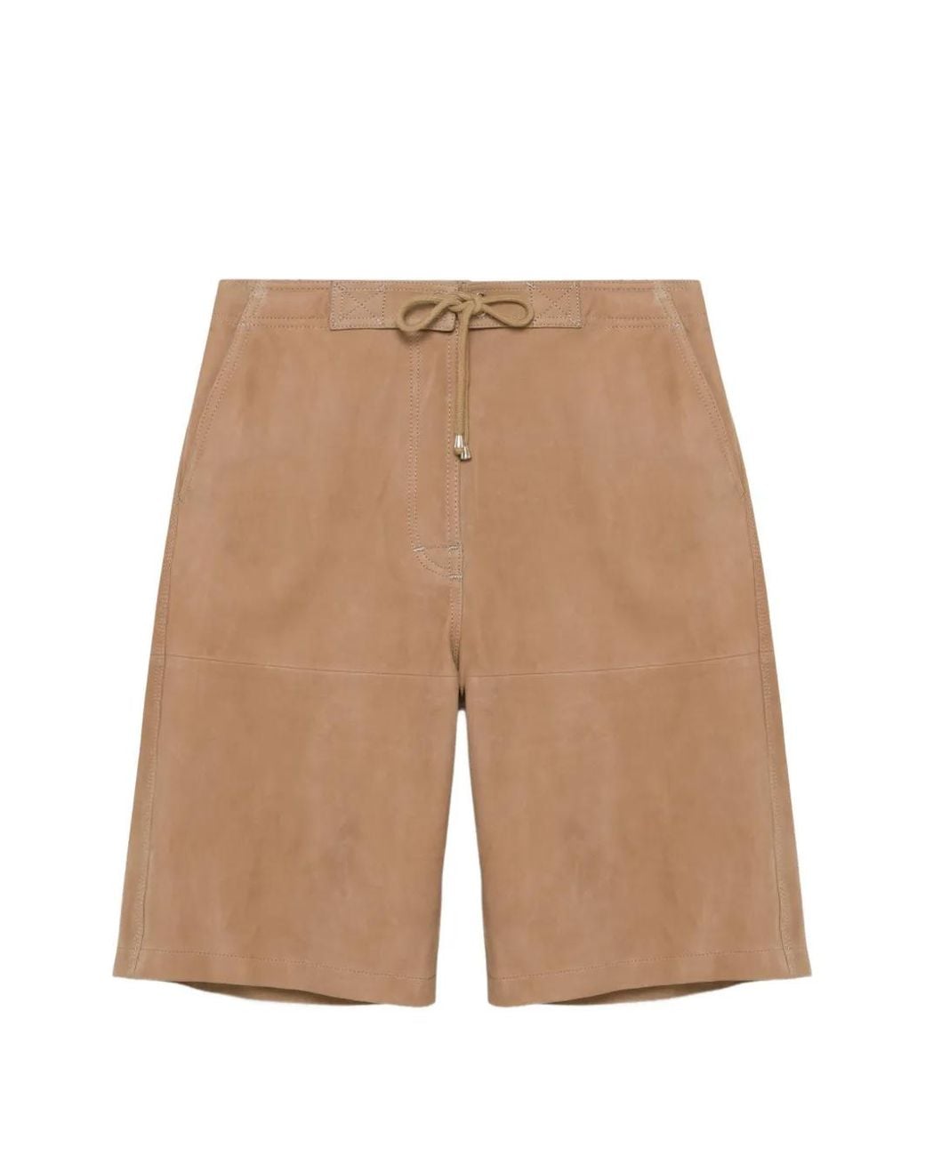 Bermudas Whitaker De Piel Jonathan Simkhai de color White
