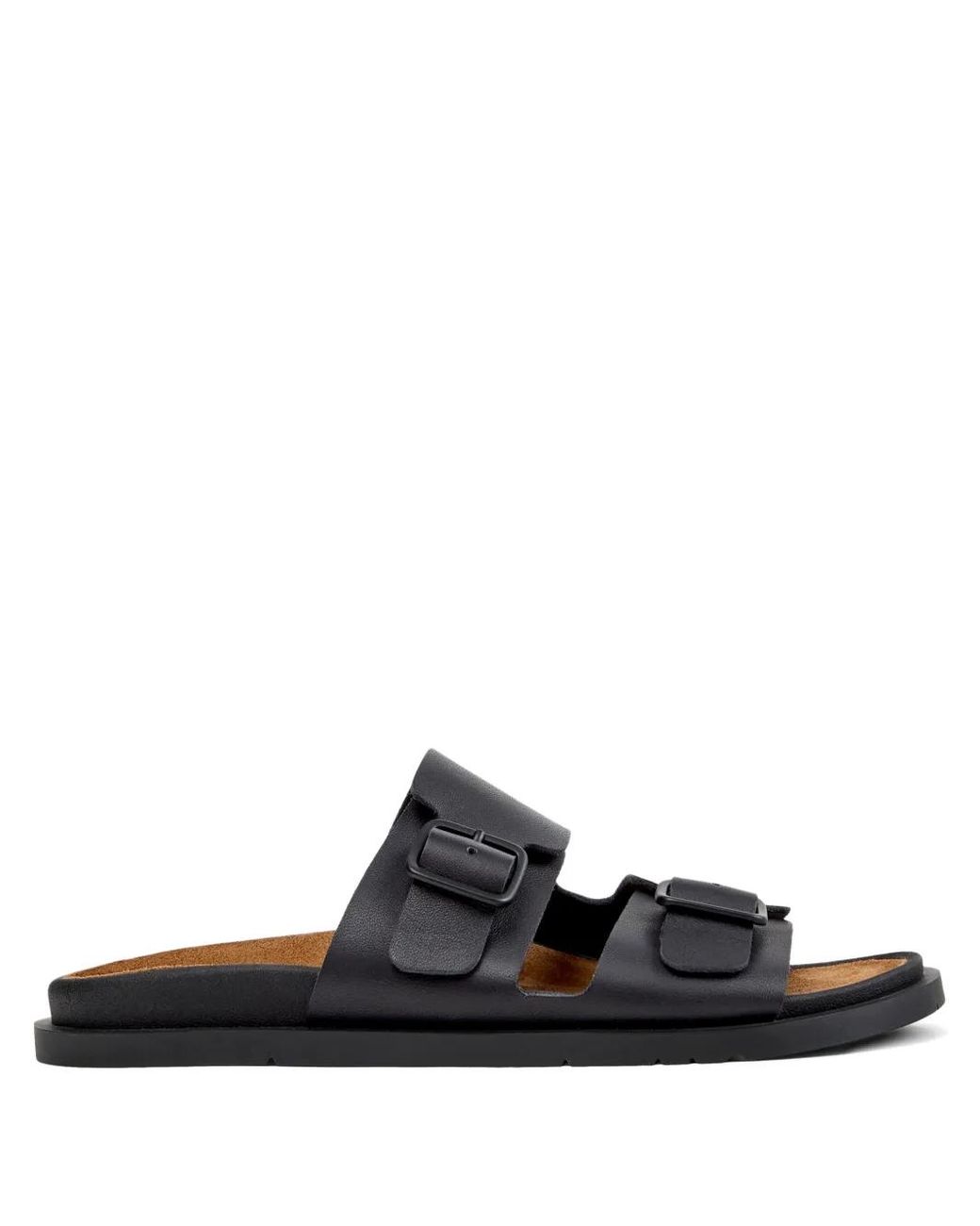 Camper Black Buckle Lluc Sandals