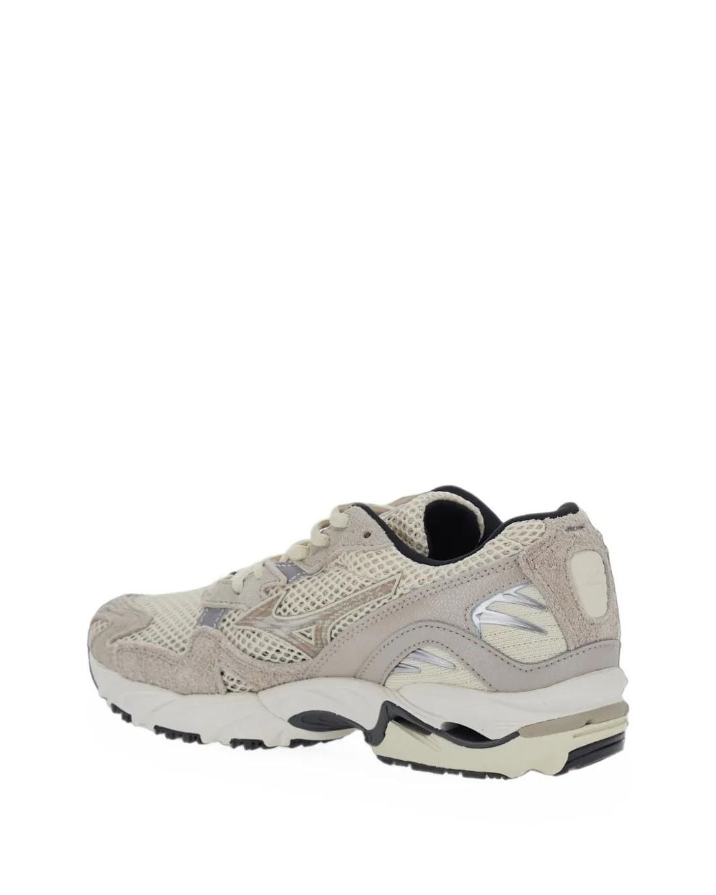 Mizuno White Wave Rider 10 Mesh Sneakers