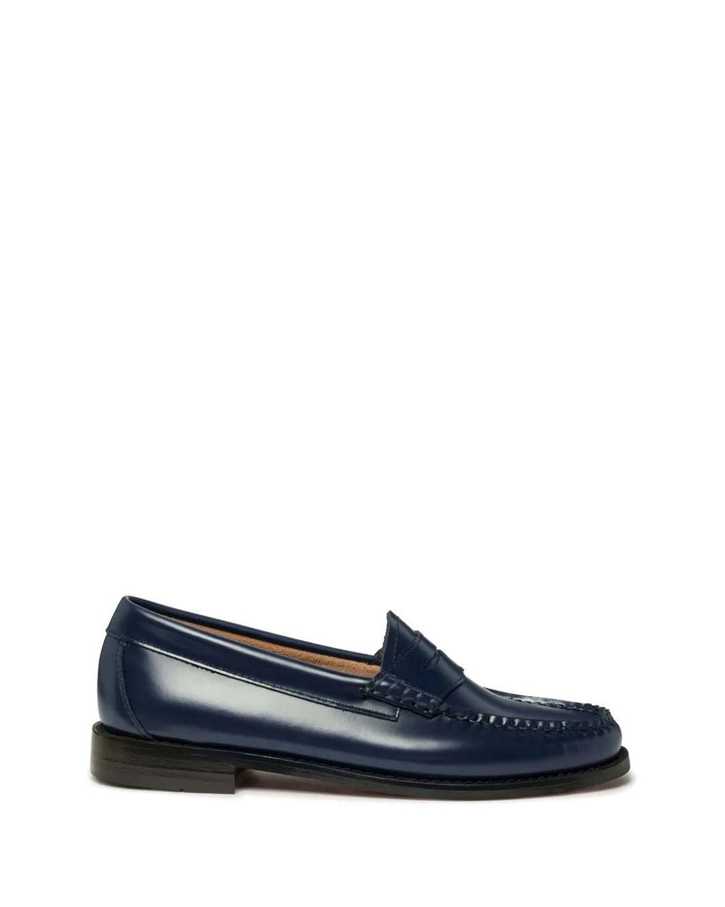 G.H.BASS Blue Weejuns Penny Loafers