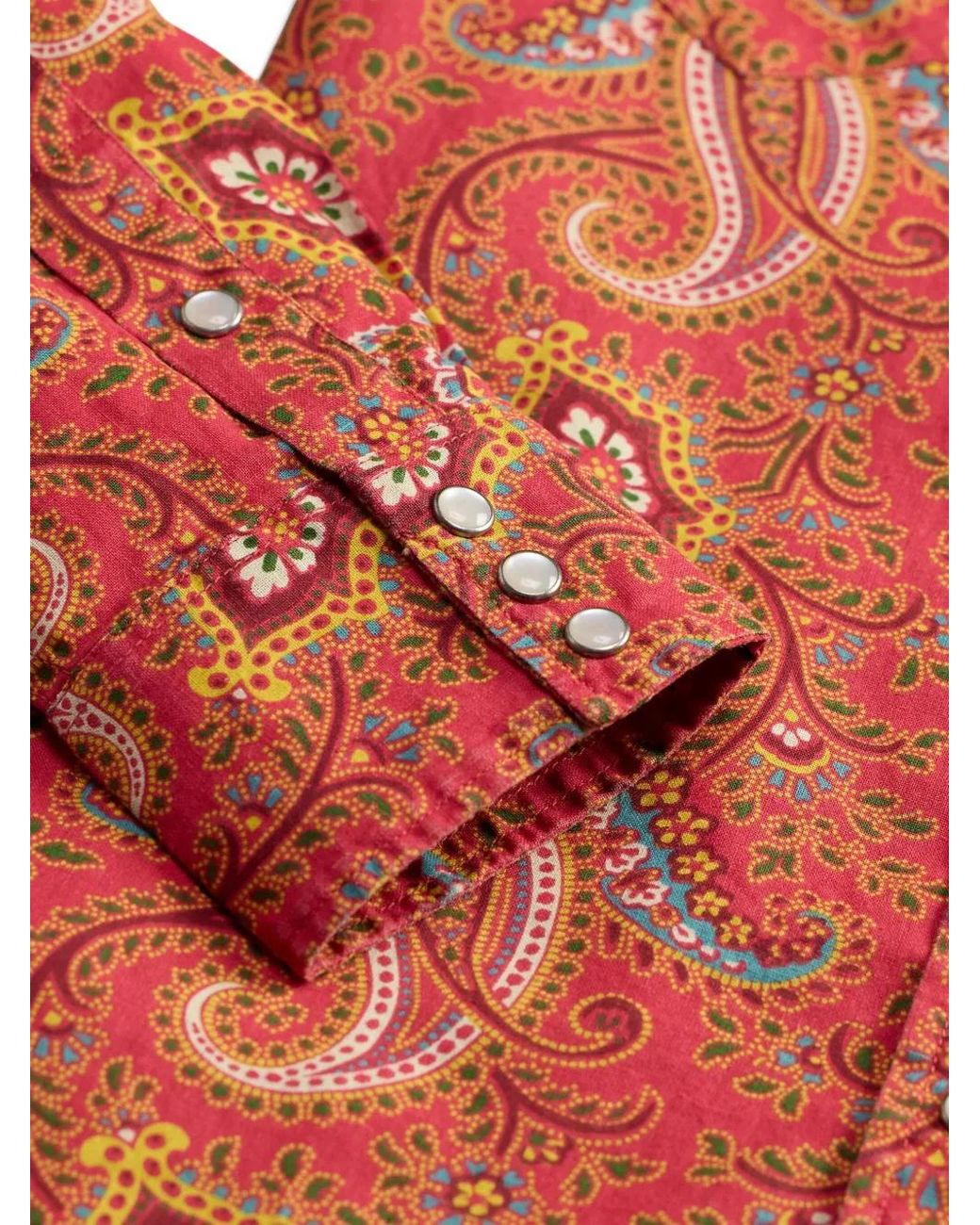 RRL Red Chemise À Motif Cachemire for men