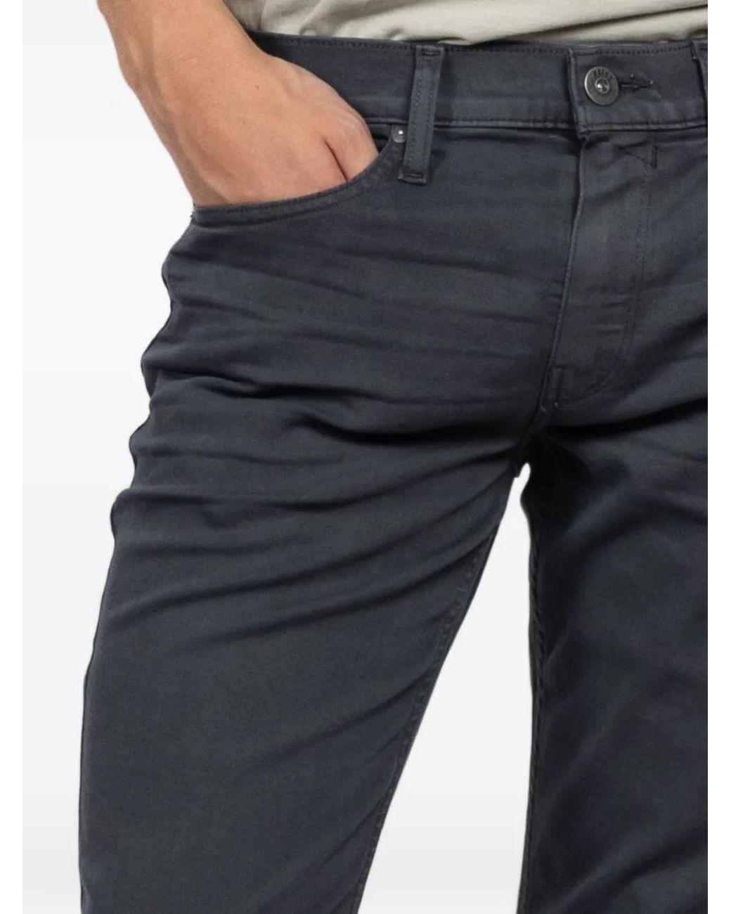 PAIGE Blue Straight-Leg Jeans for men