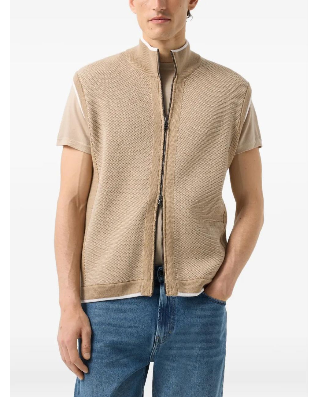 Bogner Blue Enzo Knitted Cardigan for men