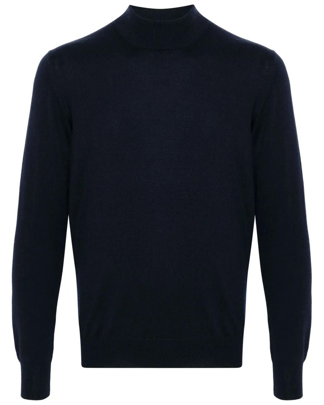 Fileria Blue Virgin-Wool Sweater for men