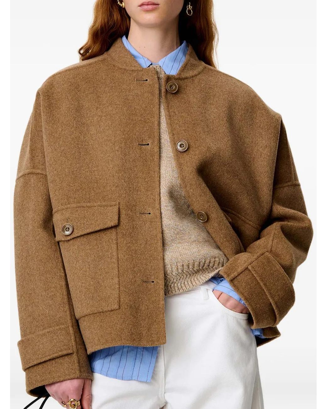 Sessun Brown Yalespring Jacket