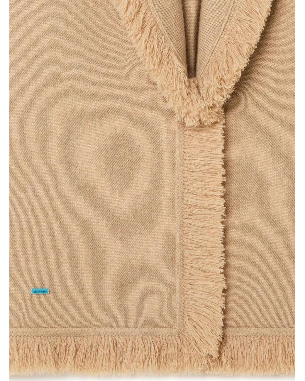Alanui Natural Fringed Finest Coat