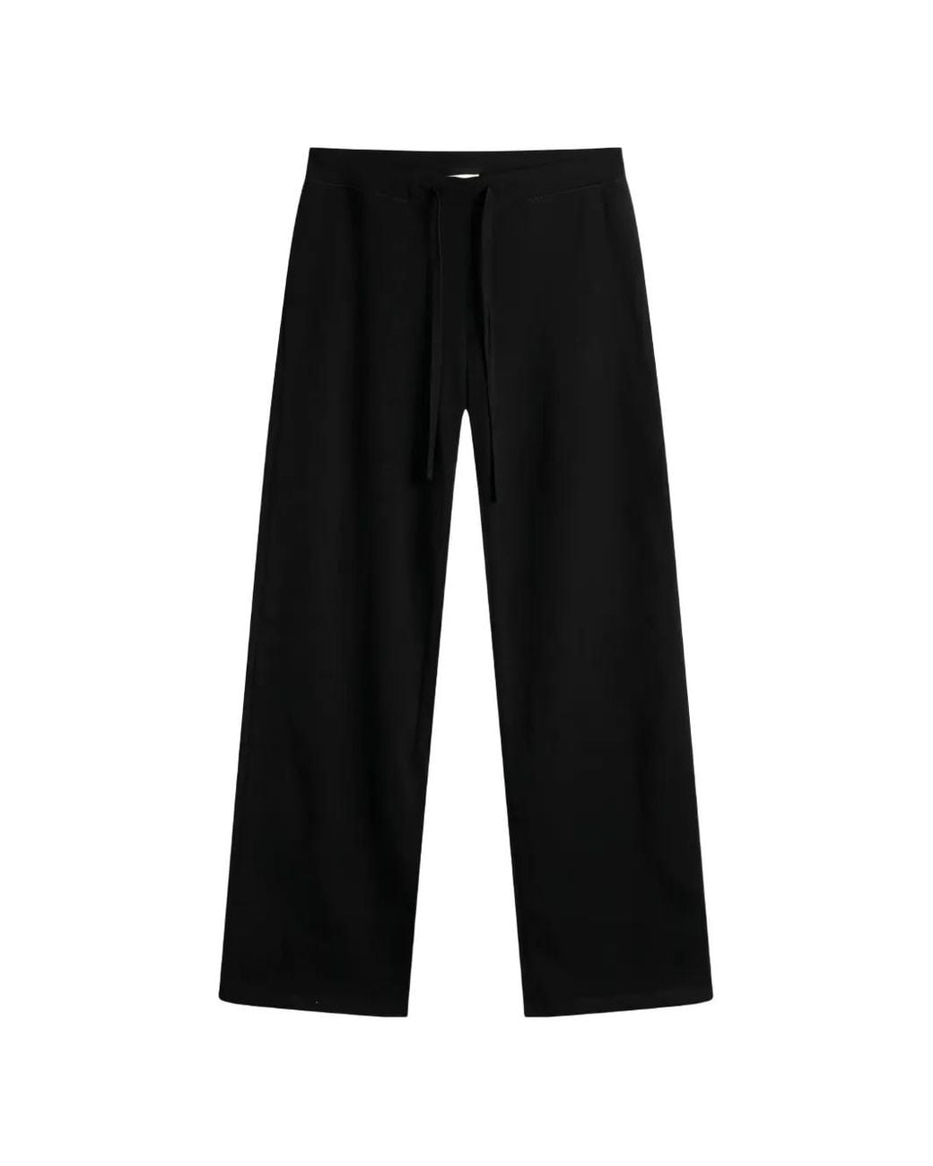 Entire studios Black Drawstring Wide-Leg Track Pants for men