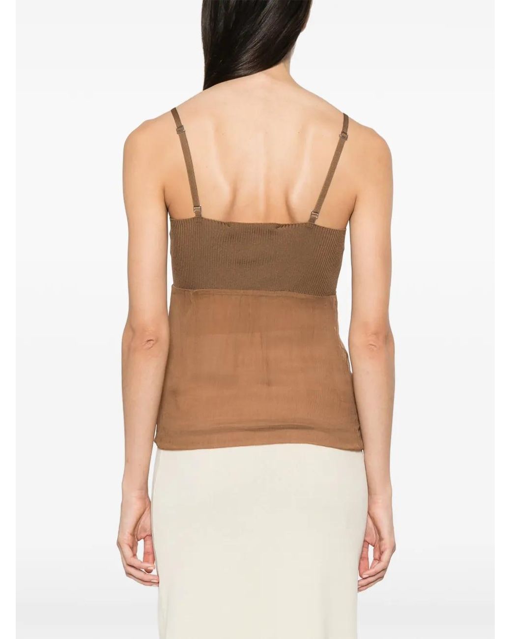 AYA MUSE Brown Aven Top