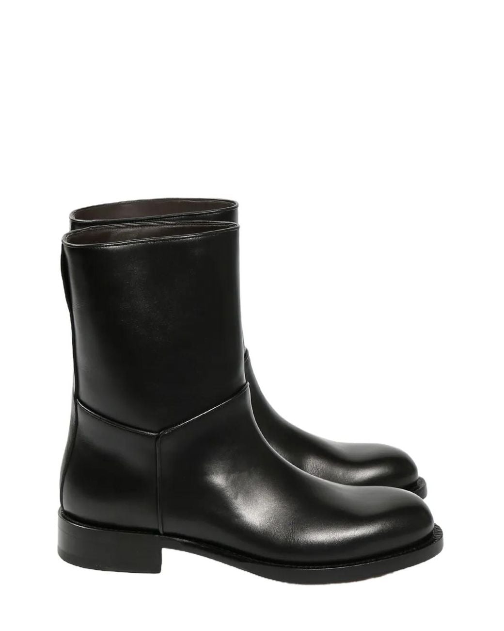 The Row Black Nobilis Boots